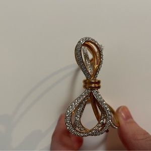 Swarovski bow bracelet